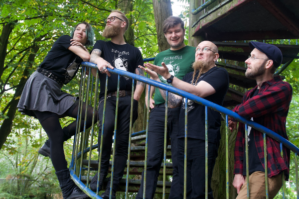 The Knorke: Alex, Andreas, Julian, Malin, Leo und Till