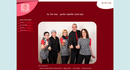 by the way - guitar capella vocal pop