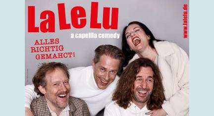 "Alles richtig gemahct!", das aktuelle Programm über die Wahrheit von LaLeLu a capellla comedy. Foto: Mathias Knoppe