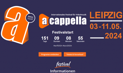 a cappella Festival Leipzig 2024