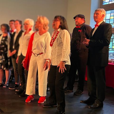 Auswahl von Chorisma-Sängerinnen und -Sängern