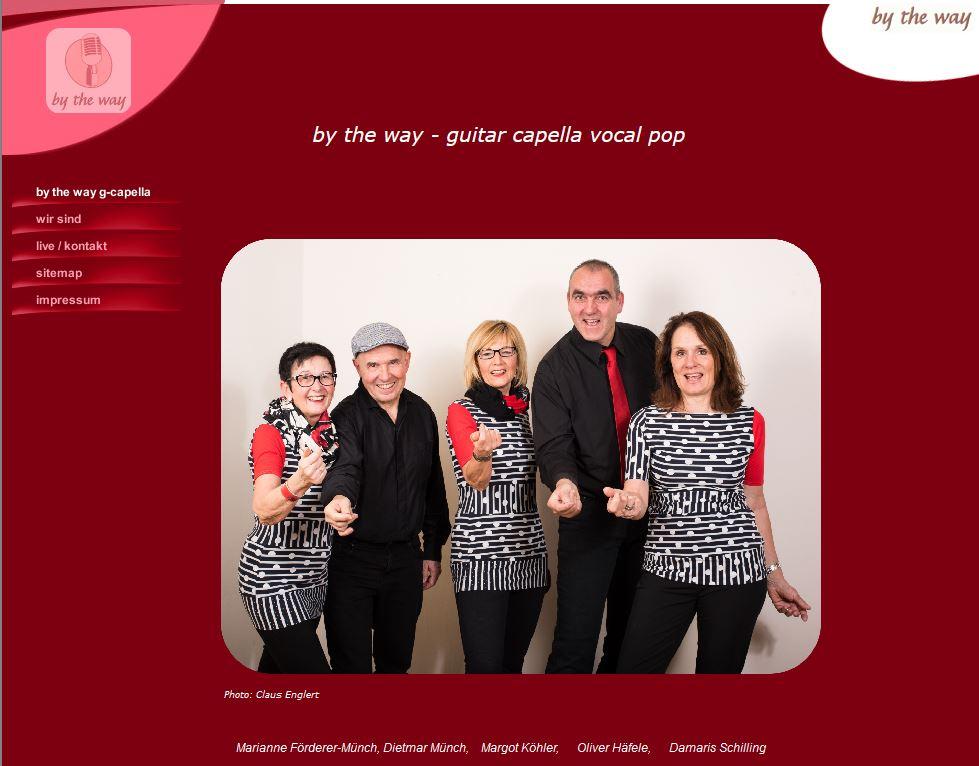 Startseite unseres Internetauftritts