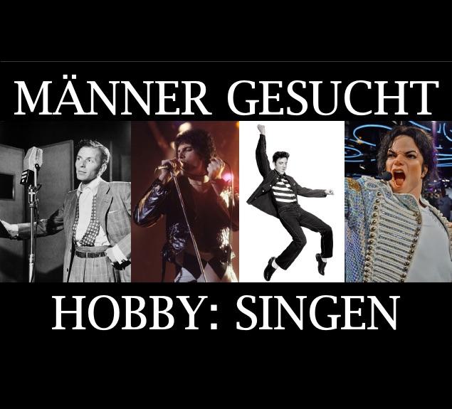 Männerstimmen gesucht im don camillo chor